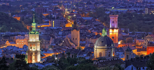 Büyüleyici bir eğlence Lviv